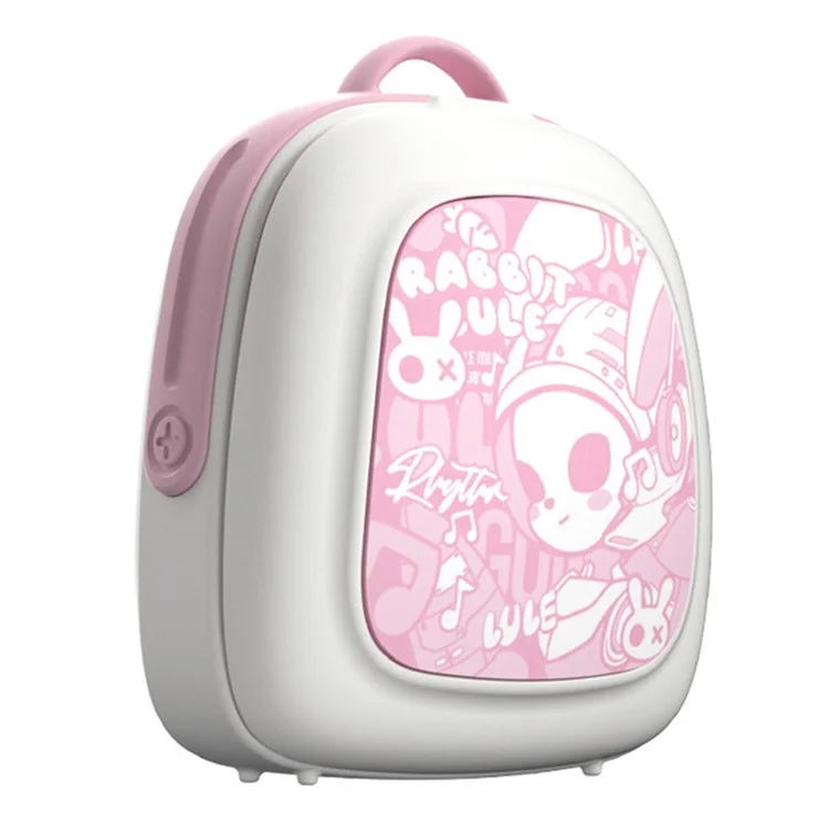 GS-T1 TWS Bluetooth-compatible 5.4 Earphones Creative Backpack Charging Box Wireless Music Headset - Pink