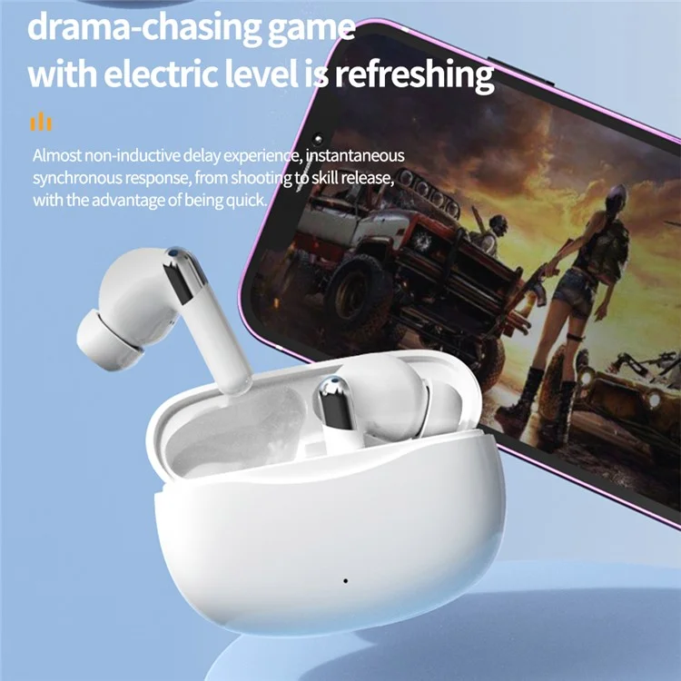 YW15 TWS Bluetooth In-Ear-Kopfhörer mit ANC, ENC, Geräuschreduzierung und kabellosem Musik- und Gaming-Headset - Schwarz
