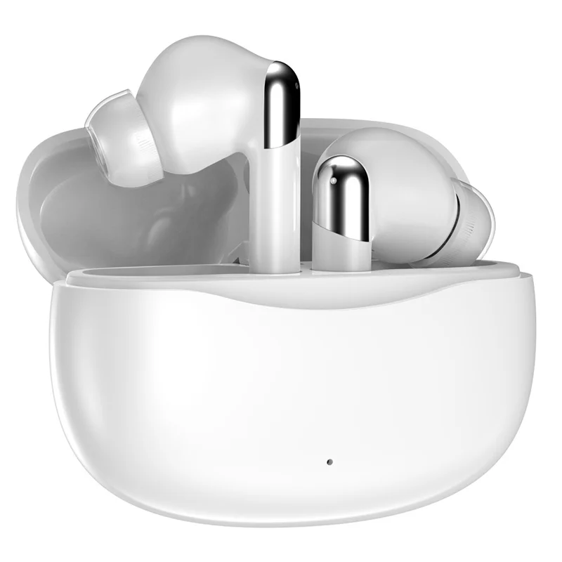 YW15 TWS Bluetooth-compatible In-Ear Earphones ANC ENC Noise Reduction Wireless Music Gaming Headset - White