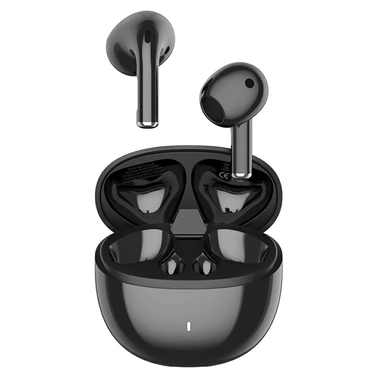 CELEBRAT W62 TWS Bluetooth-compatible Earphones Semi-in-ear Wireless Sports Music Headset - Black