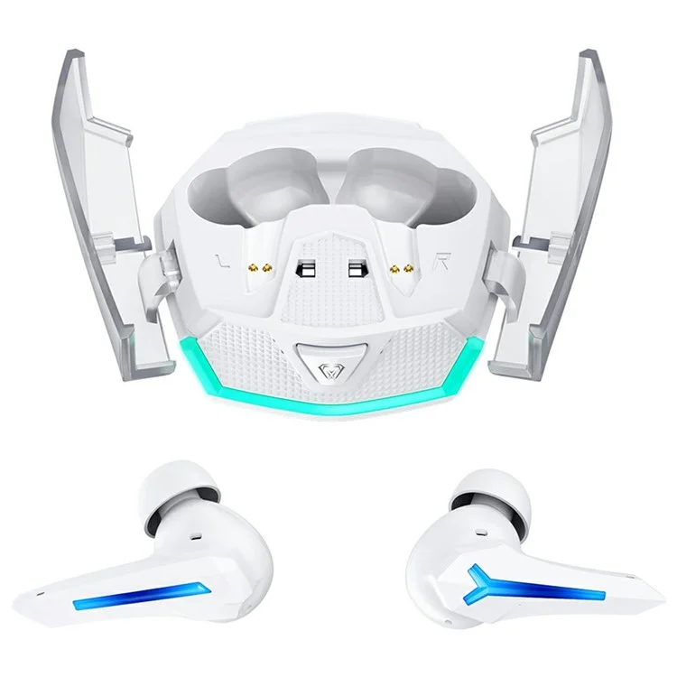 CELEBRAT W54 TWS Bluetooth-compatible Earphones In-Ear Wireless Music Gaming Headset - White