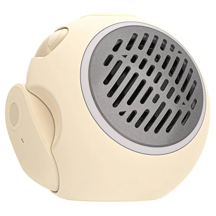 JM13 Pro 2-in-1 Portable Wireless Bluetooth-compatible Speaker Ear Hook Music Headset - Nude