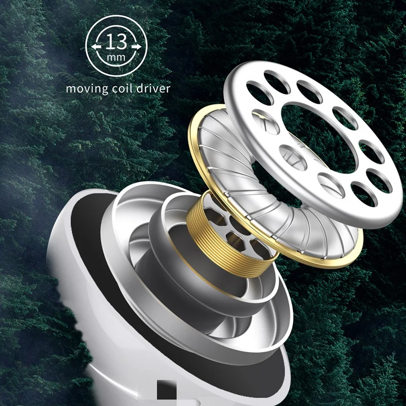 A98 2.8-inch Screen 8000mAh Power Bank Bluetooth-compatible Headset Wireless Earphones - Black