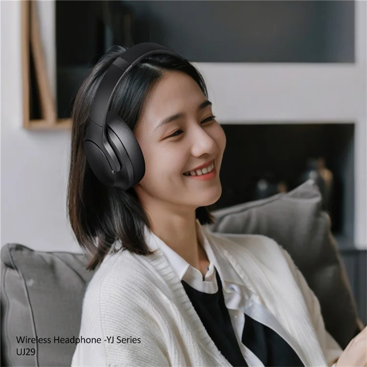 Fones de ouvido Bluetooth USAMS UJ29 Over Ear, 3 modos de música EQ Fones de ouvido sem fio