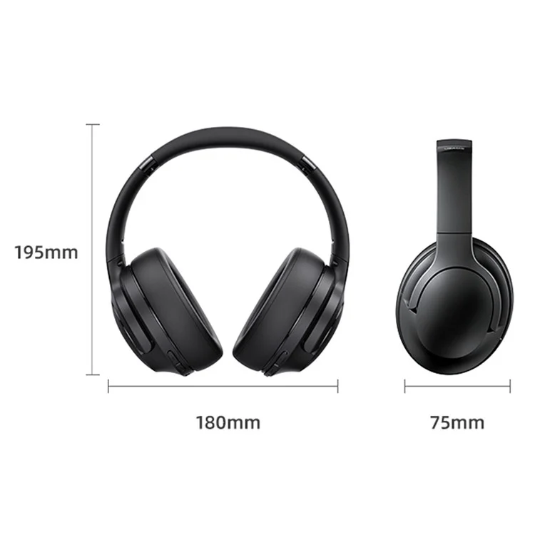 Fones de ouvido Bluetooth USAMS UJ29 Over Ear, 3 modos de música EQ Fones de ouvido sem fio