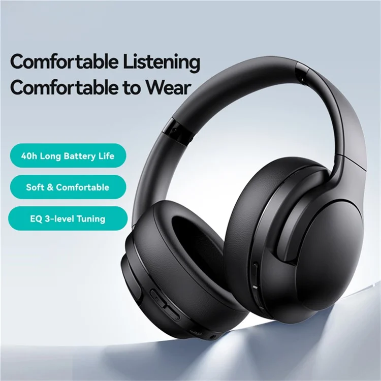 Fones de ouvido Bluetooth USAMS UJ29 Over Ear, 3 modos de música EQ Fones de ouvido sem fio
