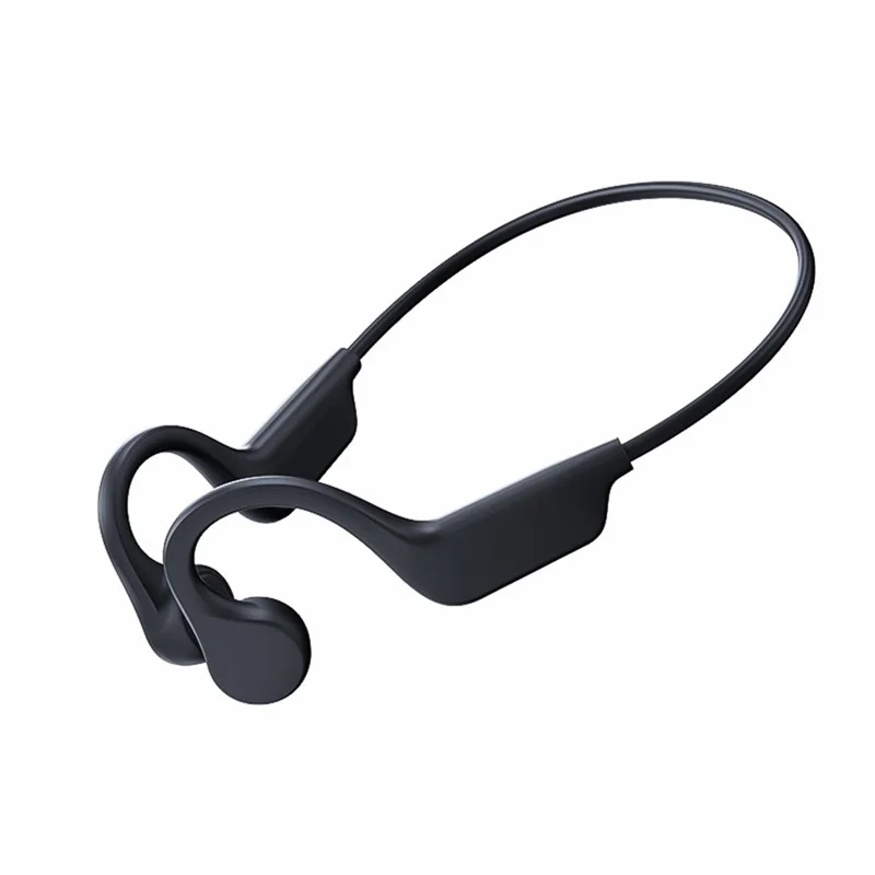 S3 Wireless Bone Conduction Headset Outdoor Running Sports Open Ear Bluetooth-compatible Earphone - Black