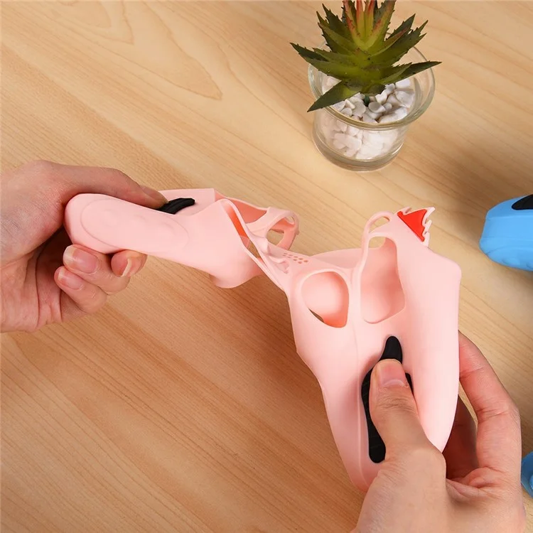 Capa de silicone com design de chama para controlador Sony PlayStation 5, absorvente de choque e cobertura de proteção - Azul