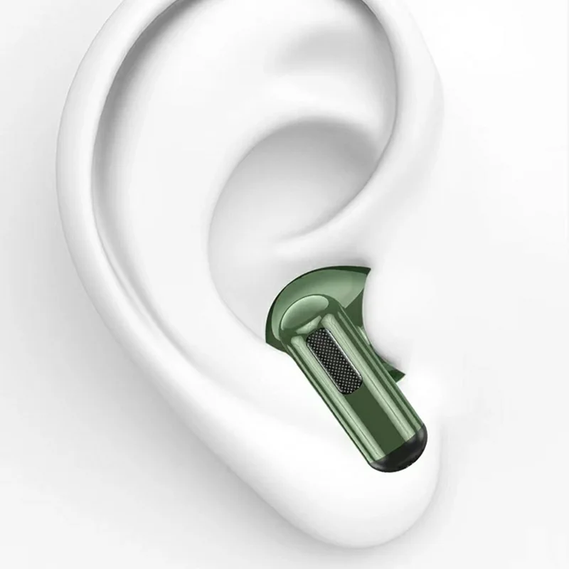 BPG01 Portable Wireless Bluetooth-compatible Earphones Retro BB Style Digital Clock Display Headset - Grey