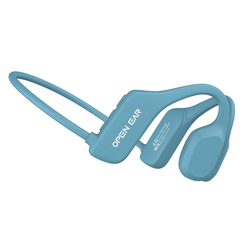 Bone X1 Open Ear Bluetooth-compatible Headphones IPX5 Waterproof Bone Conduction Earphones ( CE ROHS Certified ) - Blue