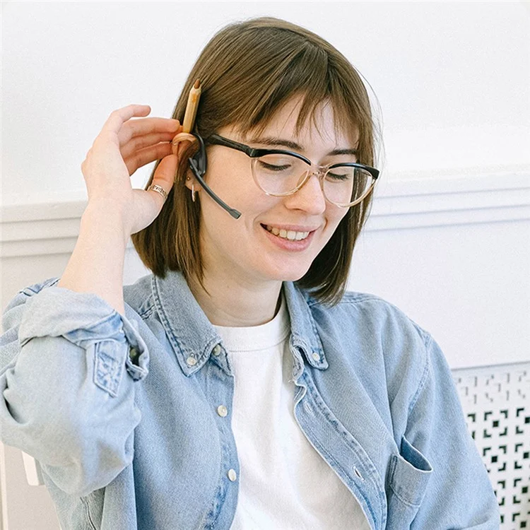 Cuffie Bluetooth per ufficio Openear Air X3 con cancellazione del rumore, design ad orecchio aperto.