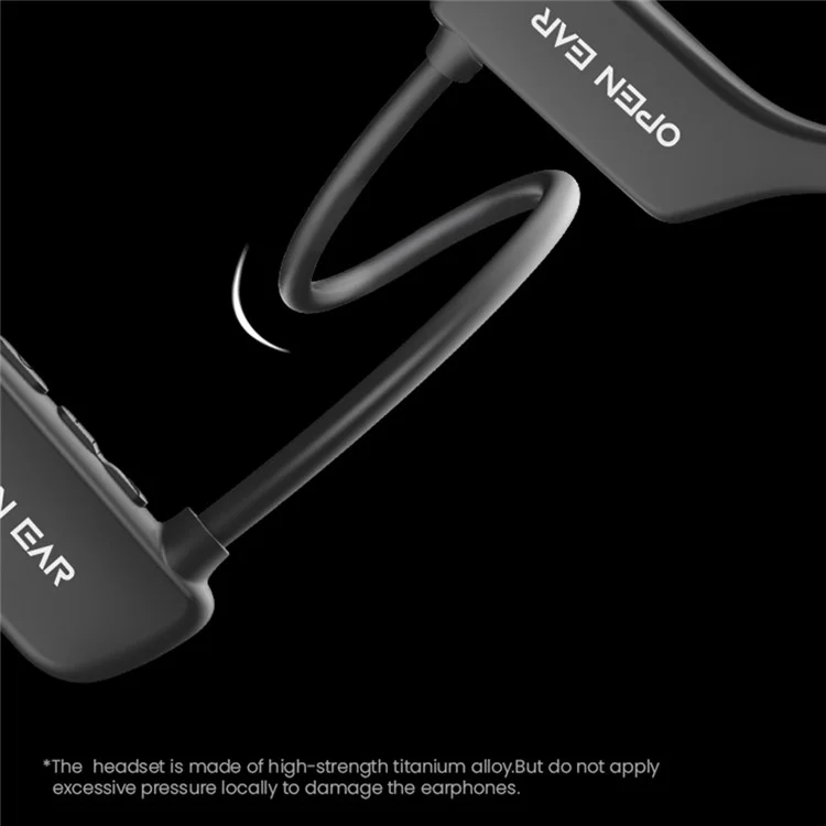 Cuffie Bluetooth per ufficio Openear Air X3 con cancellazione del rumore, design ad orecchio aperto.