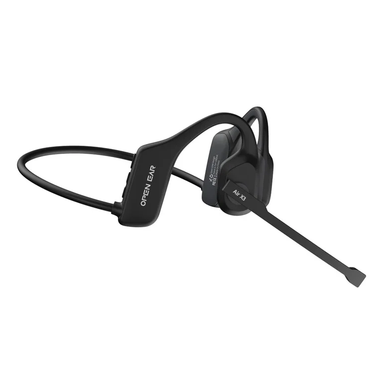 Cuffie Bluetooth per ufficio Openear Air X3 con cancellazione del rumore, design ad orecchio aperto.