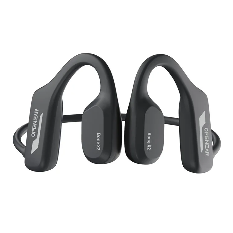 Openear Bone X2 IP68 Waterproof Bone Conduction Bluetooth-compatible Headphones with 8G Memory for Swimming - Black