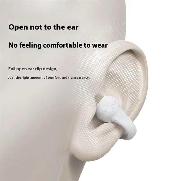 ROCK EB500 Ear Clip Wireless Headset Bluetooth-compatible 5.4 Earphones
