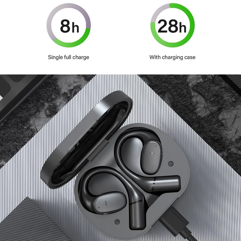V1 Real Time Translation Earphone Travel Conferences Multi-Language Interpreter Bluetooth-Compatible Headset