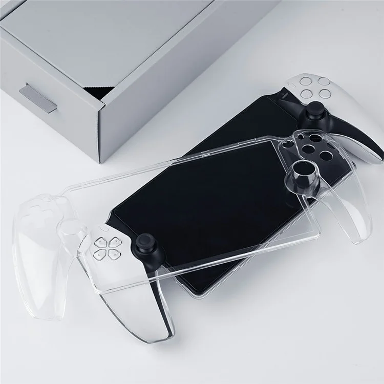 For Sony PlayStation 5 Handheld Console Transparent Case PC Protective Cover
