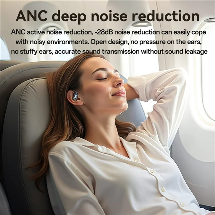 YESIDO YSP23 Hanging OWS Headphones ANC + ENC Noise Cancelling Bluetooth-compatible Earbuds