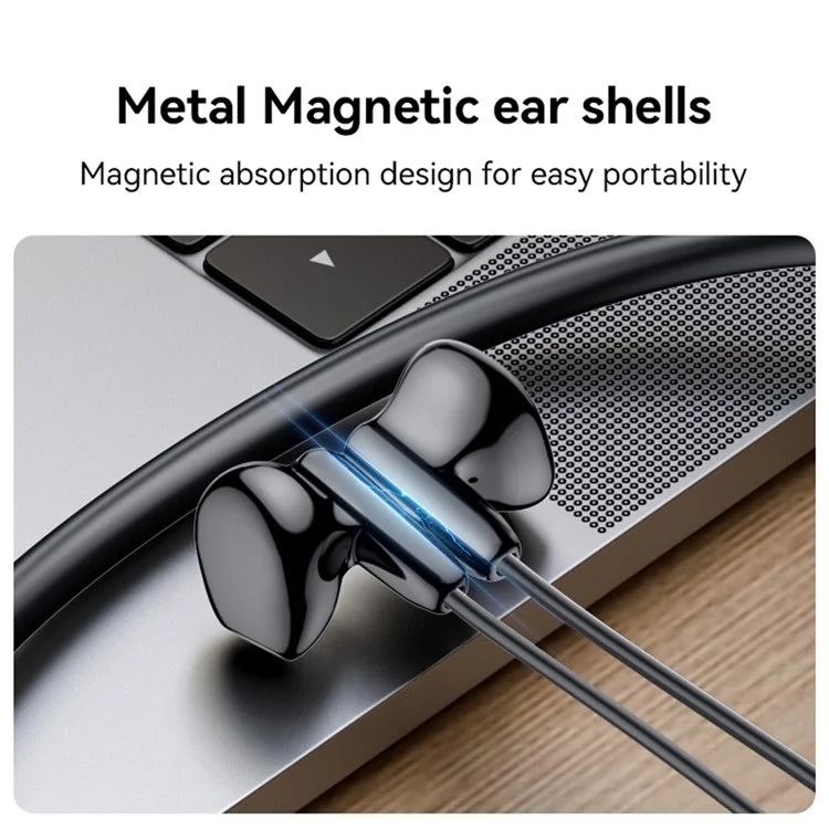 YESIDO YSP21 Bluetooth-compatible 5.3 Neckband Headphones ENC Noise Reduction Magnetic Wireless Earphones