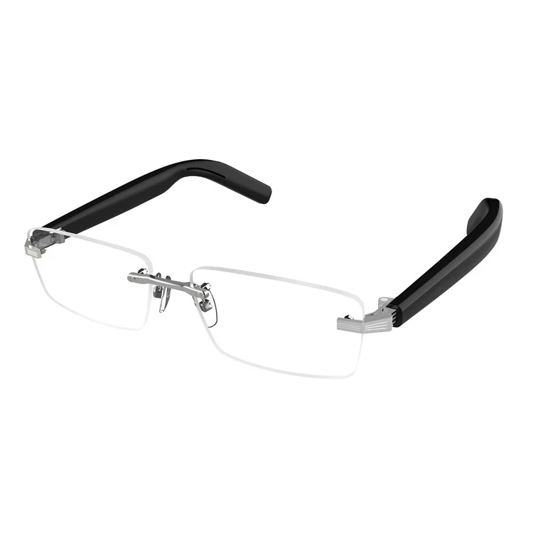 G06-T Wireless Music Glasses Bluetooth-compatible 5.3 Smart Glasses with Mic / Speaker for Cycling / Running (CE) - Black