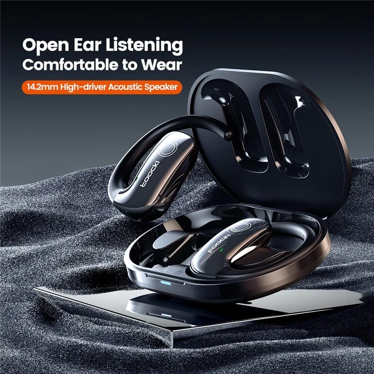TOOCKI TQ-EJ11 Wireless Sports Earphones Open-Ear OWS Headset Bluetooth-compatible 5.3