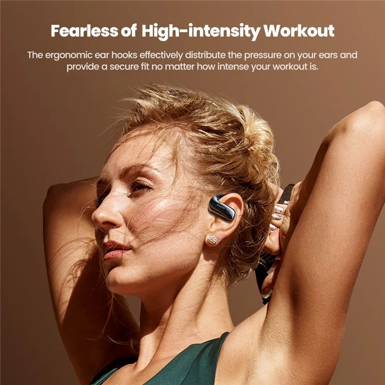 TOOCKI TQ-EJ11 Wireless Sports Earphones Open-Ear OWS Headset Bluetooth-compatible 5.3
