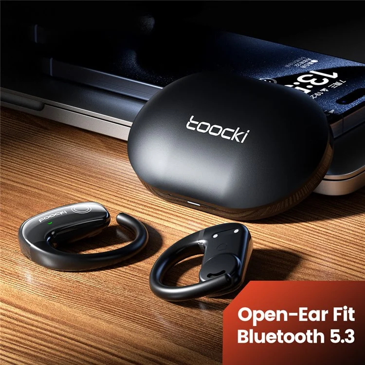 TOOCKI TQ-EJ11 Wireless Sports Earphones Open-Ear OWS Headset Bluetooth-compatible 5.3
