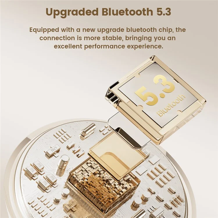 TOOCKI HE-060C Внутриканальные Bluetooth-наушники беспроводные наушники 13-мм драйвер IPX4 водонепроницаемые наушники для музыки / звонков / игр - Черный