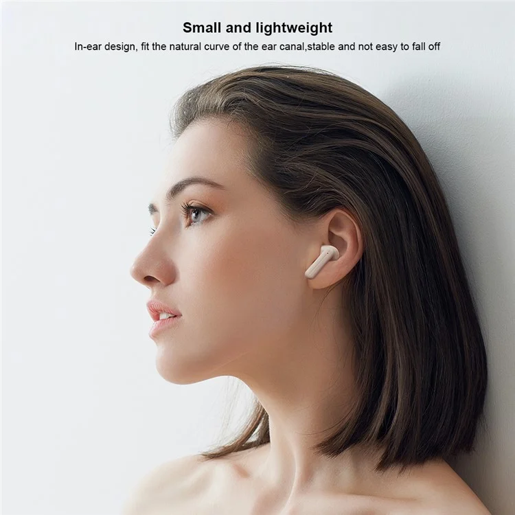 XUNDD X49 Open Case Wireless Earphones Bluetooth-compatible 5.3 Touch Control Headphones For Home  /  Outdoor Use - Yellow