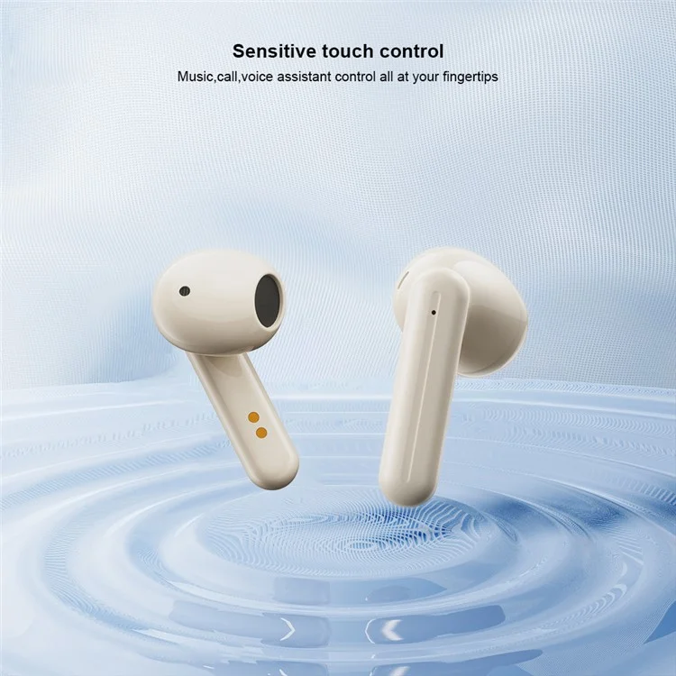 XUNDD X49 Open Case Wireless Earphones Bluetooth-compatible 5.3 Touch Control Headphones For Home  /  Outdoor Use - Yellow