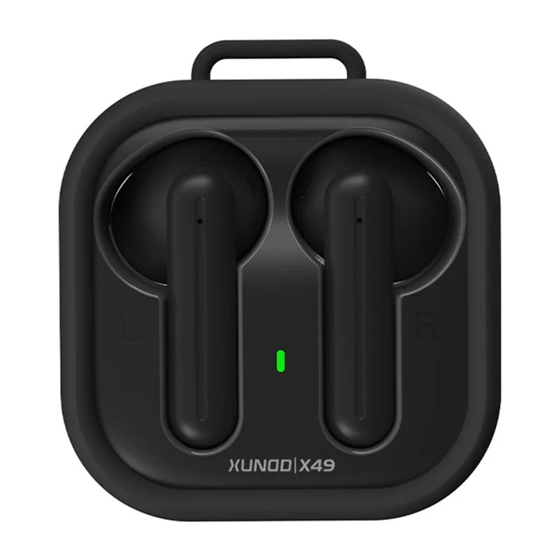 XUNDD X49 Open Case Wireless Earphones Bluetooth-compatible 5.3 Touch Control Headphones For Home  /  Outdoor Use - Black