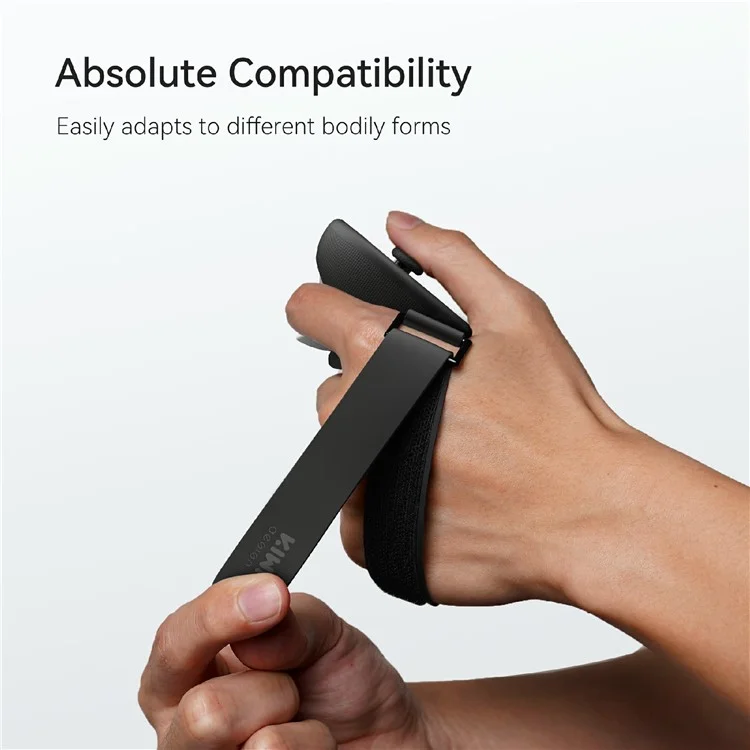 KIWI DESIGN Q1 PRO-2U Silicone Cover for Meta Quest 3 / 3S Hand Grip Protective Cases Textured Non Slip with Knuckle Strap