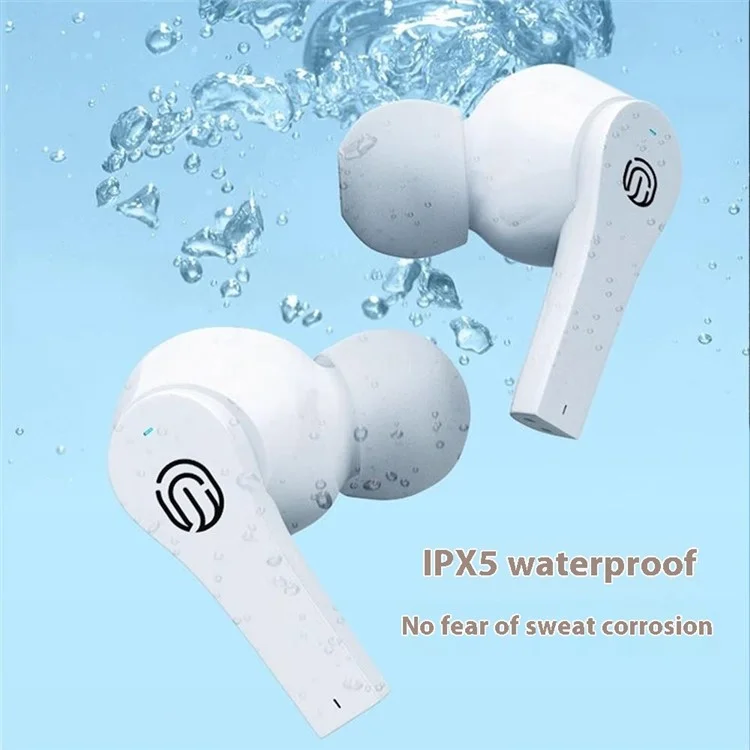 Fones de Ouvido Sem Fio LENOVO LECOO EW311 Intra-Auriculares Esportivos com Microfone / Estojo de Carregamento - Preto