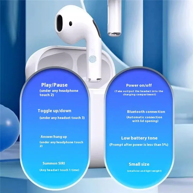 LECOO EW310 Semi In Ear Wireless Headphones HiFi Sound Bluetooth-Compatible Earphones - Black