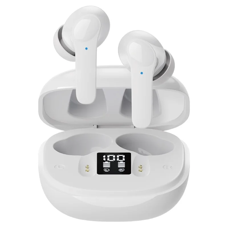 B11 Smart Voice Translation Earbuds Noise Reduction Bluetooth-compatible In Ear Headphones - White