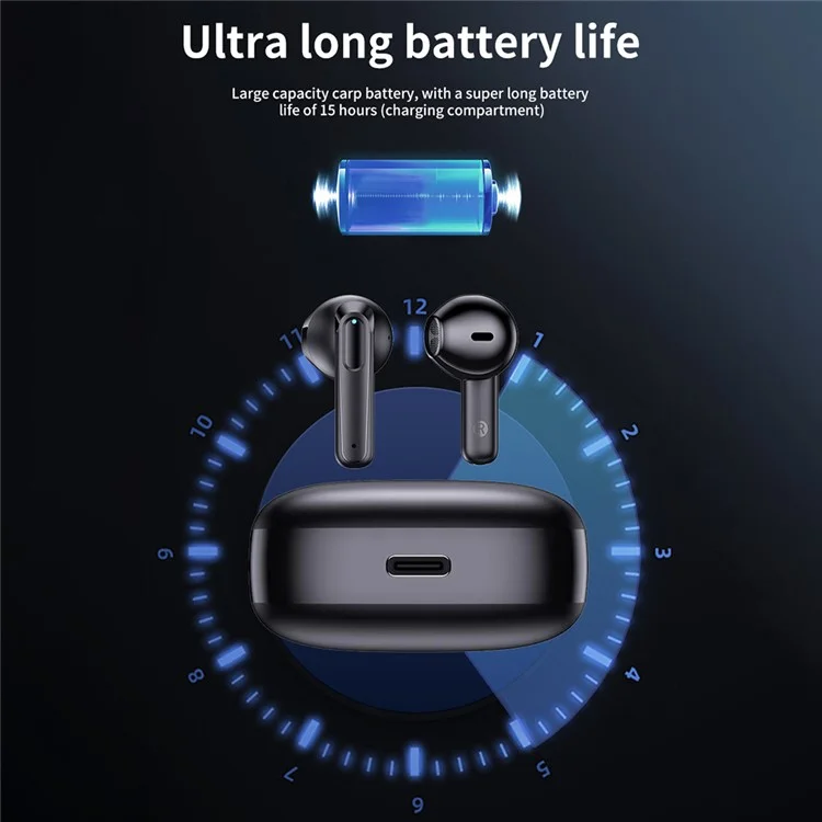 Fones de Ouvido de Tradução Inteligente A18 Bluetooth Sem Fio com 150 Idiomas, Semi In-Ear