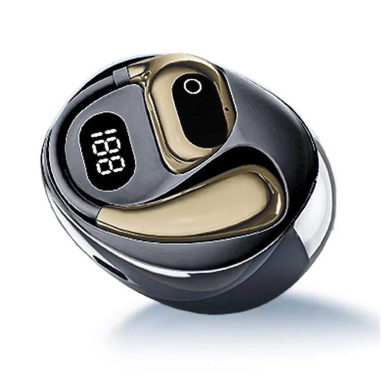 XG99 144 Languages Smart Voice Translation Earphones Bluetooth-compatible OWS Open Ear Headphones - Black