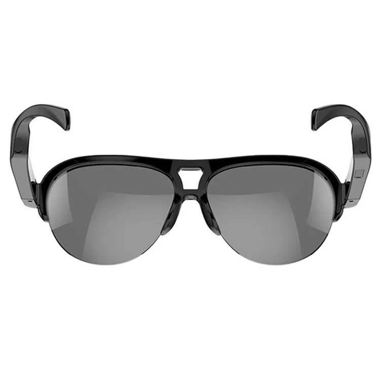 F08 AI Translation Bluetooth-Compatible Glasses Headphones UV400 Anti Glare Smart Sunglasses
