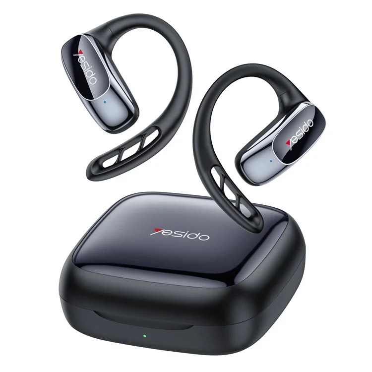 YESIDO YSP24 OWS Écouteurs sans fil Bluetooth Compatible avec Crochets de Mémoire pour Musique et Appels