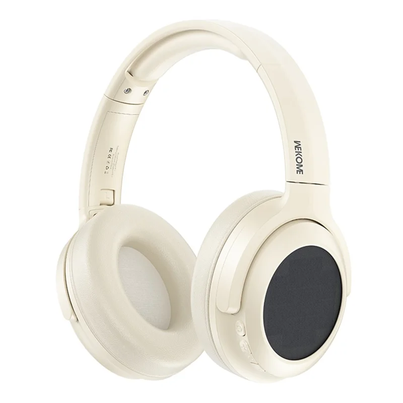 WEKOME Beluga M1 Wireless Headphones Solar Powered Bluetooth-Compatible Over-Ear Foldable Headset - White