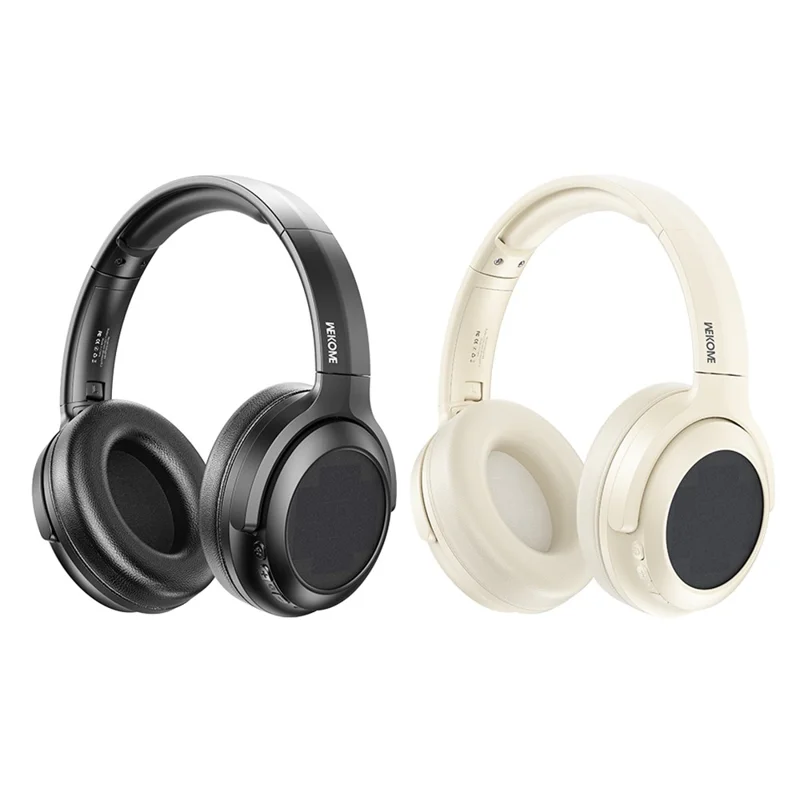 WEKOME Beluga M1 Wireless Headphones Solar Powered Bluetooth-Compatible Over-Ear Foldable Headset - White