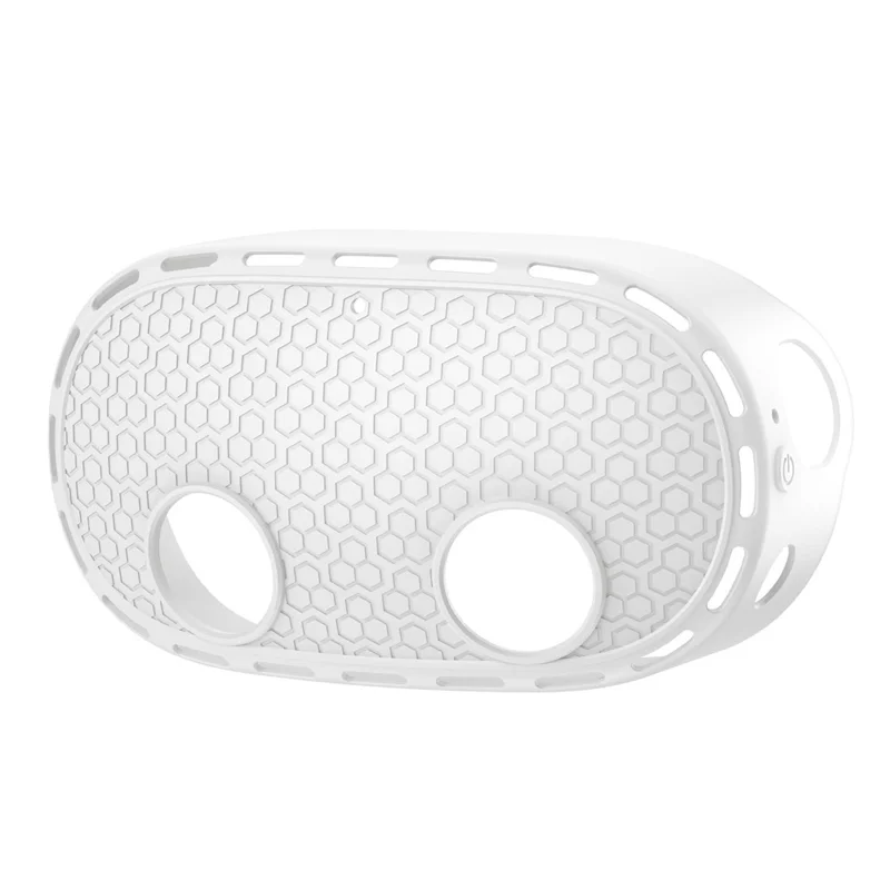 For Meta Quest 3S Silicone Accessory Set with VR Headset Cover  /  Controller Grips  /  Face Mask - White