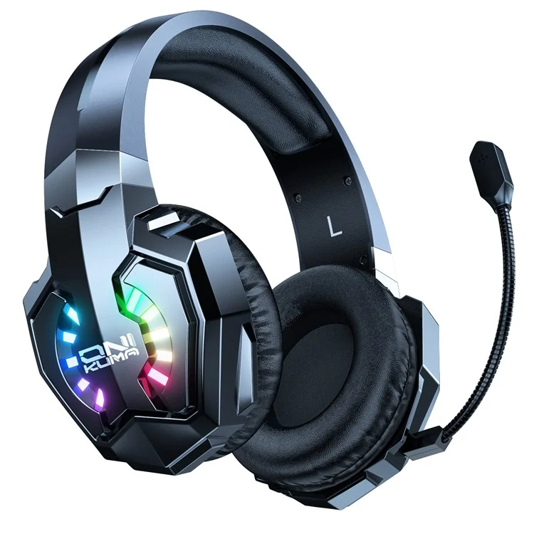 ONIKUMA B15 Gaming-Headset mit dreifachem Modus, RGB-Beleuchtung und Surround-Sound für E-Sports