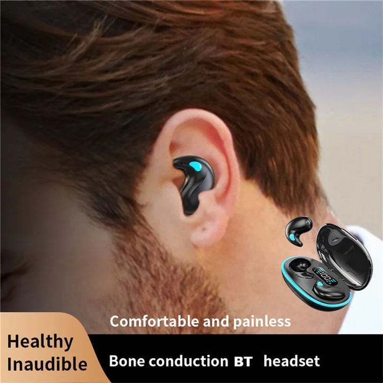X55 TWS Wireless Bluetooth-Compatible Earbuds Intelligent Noise Reduction Sweatproof Sports Headphones - Pink