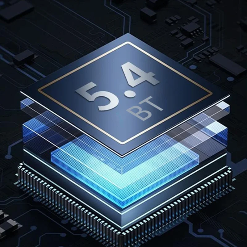 A98 ENC Noise Cancellation Wireless Headphones TWS Bluetooth-compatible Earbuds with Microphone - Black