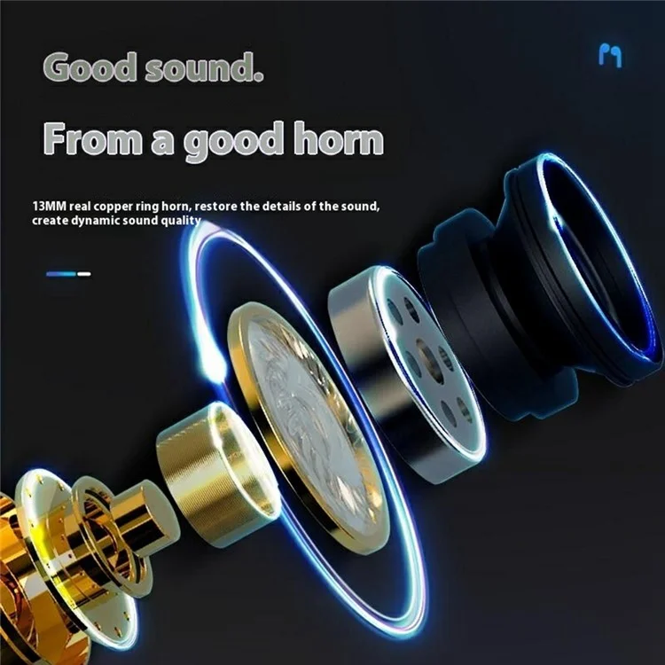 S90 Wireless Bluetooth-Compatible In-Ear Earphones Low Latency Music Gaming Headset - Black