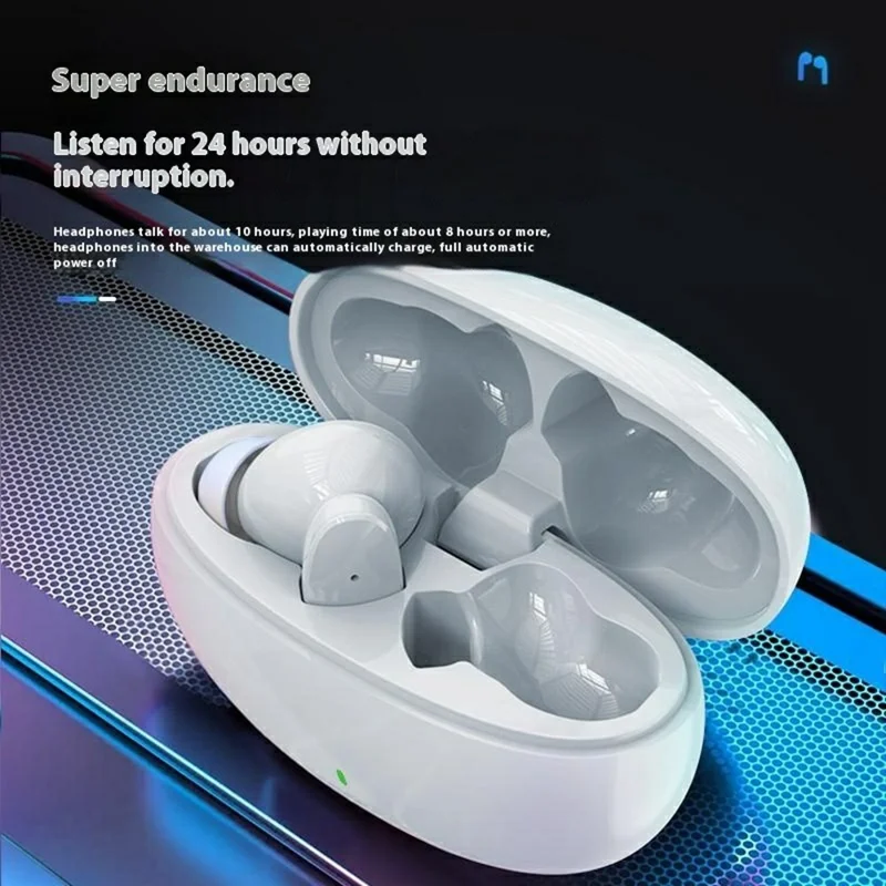 S90 Wireless Bluetooth-Compatible In-Ear Earphones Low Latency Music Gaming Headset - Nude