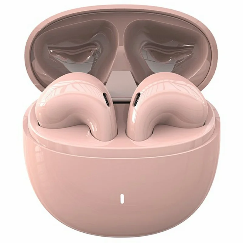 V350 Wireless Bluetooth-Compatible Earphone HiFi Sound Quality Touch Control Music Gaming Headset - Pink