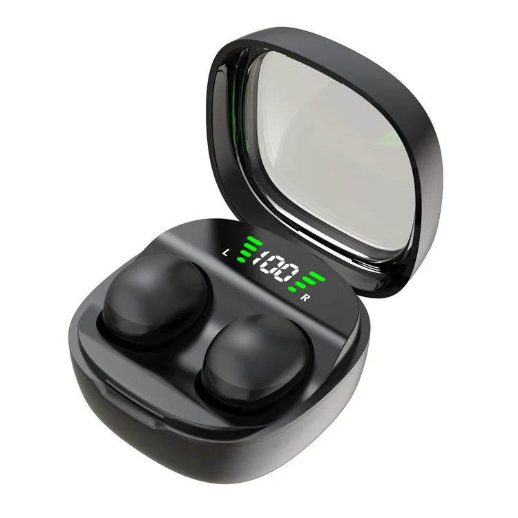 mini13 Mini Sleep Wireless Earbuds HD HiFi Bass Sound Invisible Bluetooth-Compatible Earphones (Standard Version) - Black