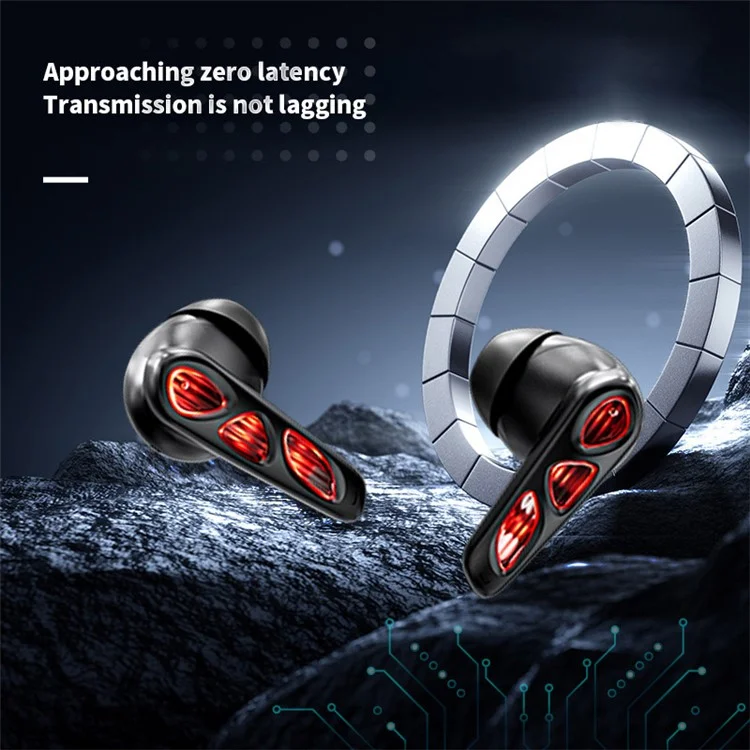 YX36 Écouteurs de traduction intelligents AI pour jeux, Casque Bluetooth HIFI Haute Qualité Sonore, Sans Fil - Noir